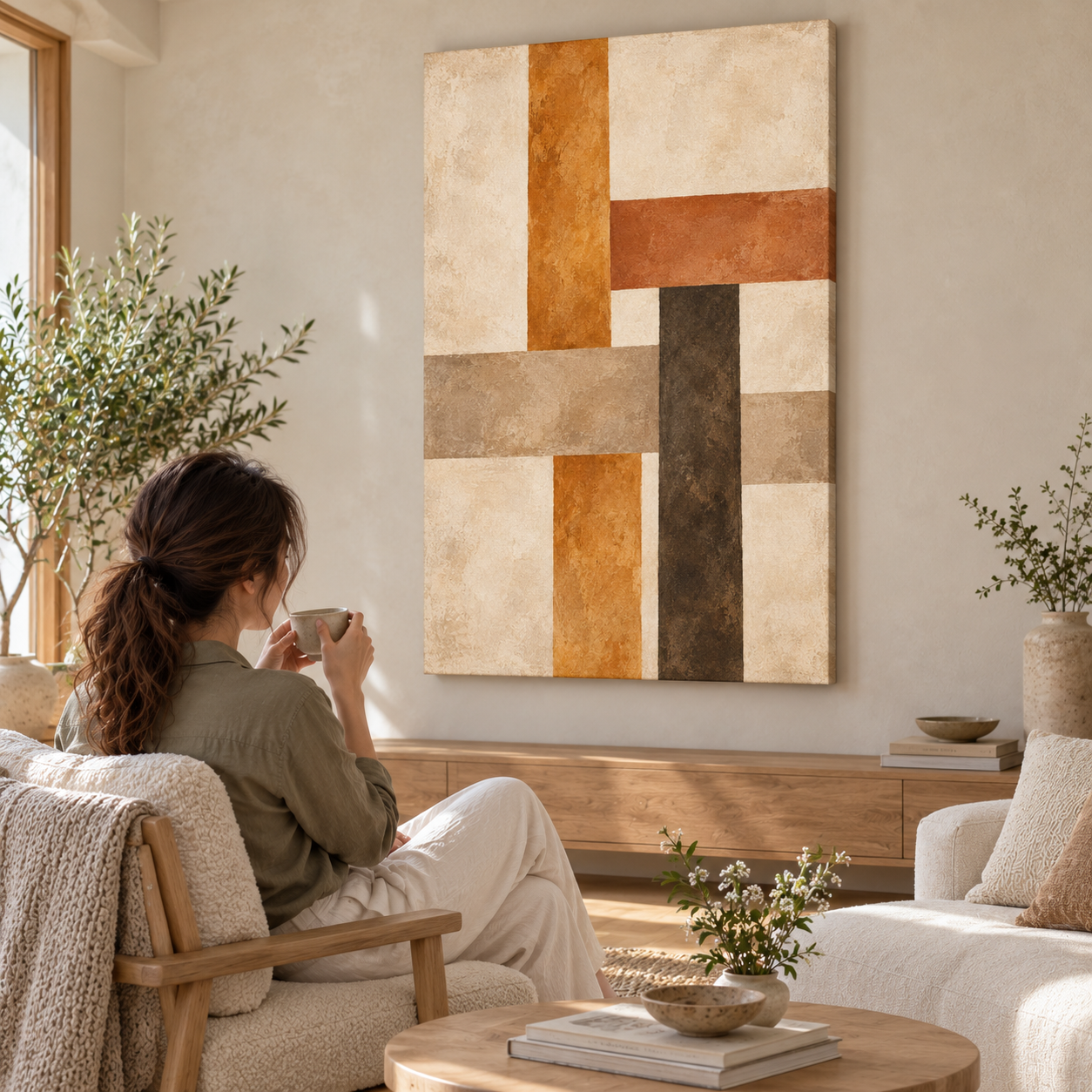 Woven Earth — canvas UGC