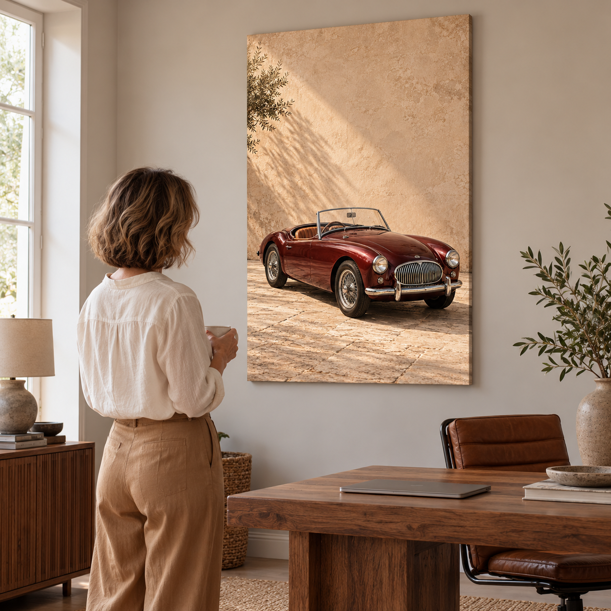 The Sunday Roadster — canvas UGC