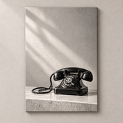 A Call Remembered — frameless canvas front view