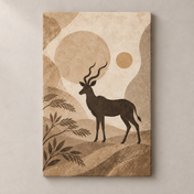Kudu in the Evening Hush — canvas standalone mockup