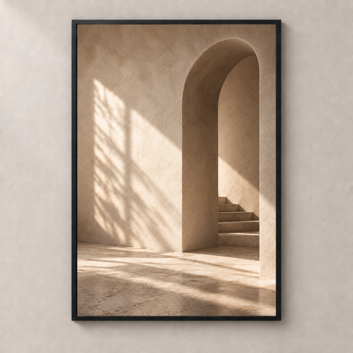 Rustic Nordic Zen No.4 - Poster