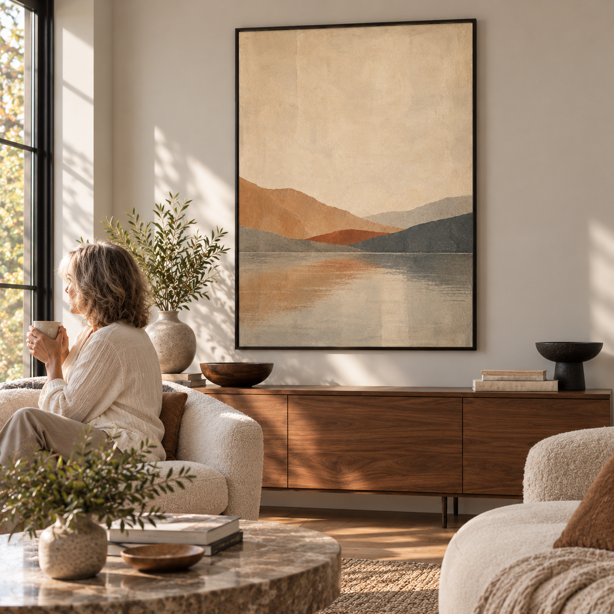 Quiet Reflection No.4 - Poster
