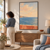 Warm Coastal Passage No.2 - Poster ugc