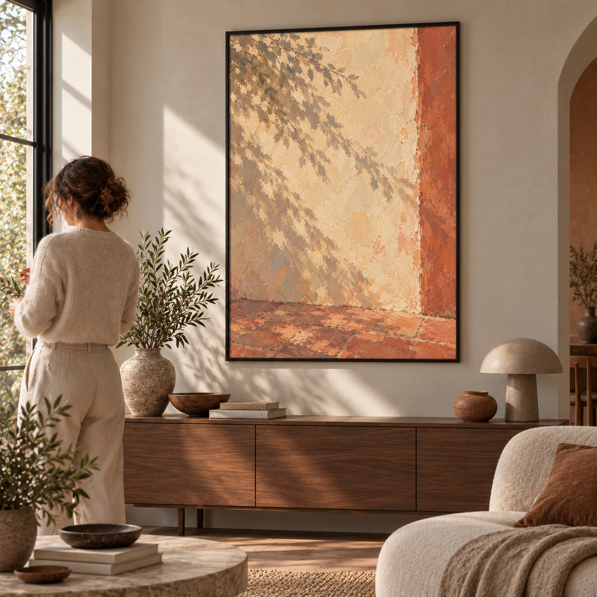 Warm Coastal Passage No.4 - Poster