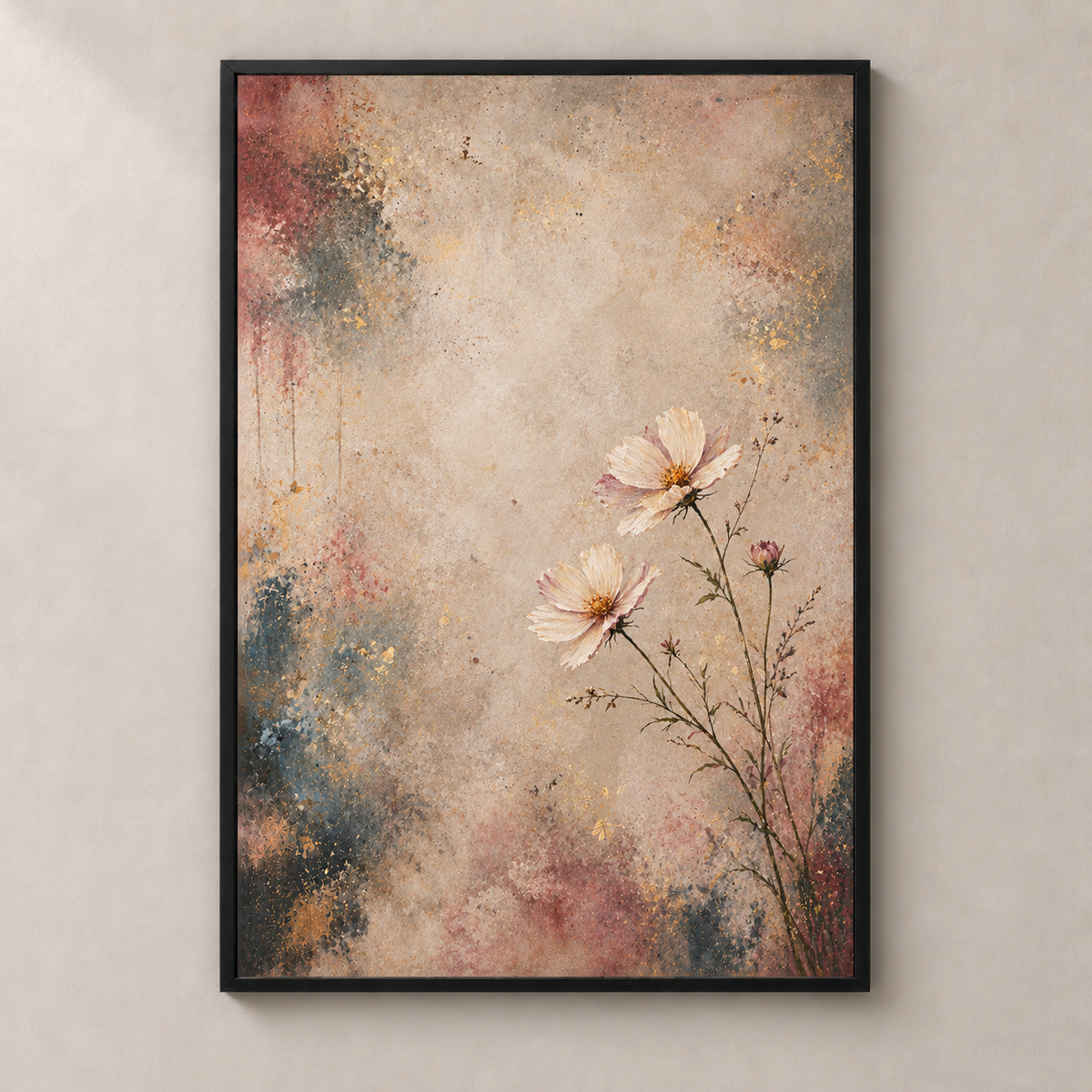 Faded Floral Dream No.2 - Poster