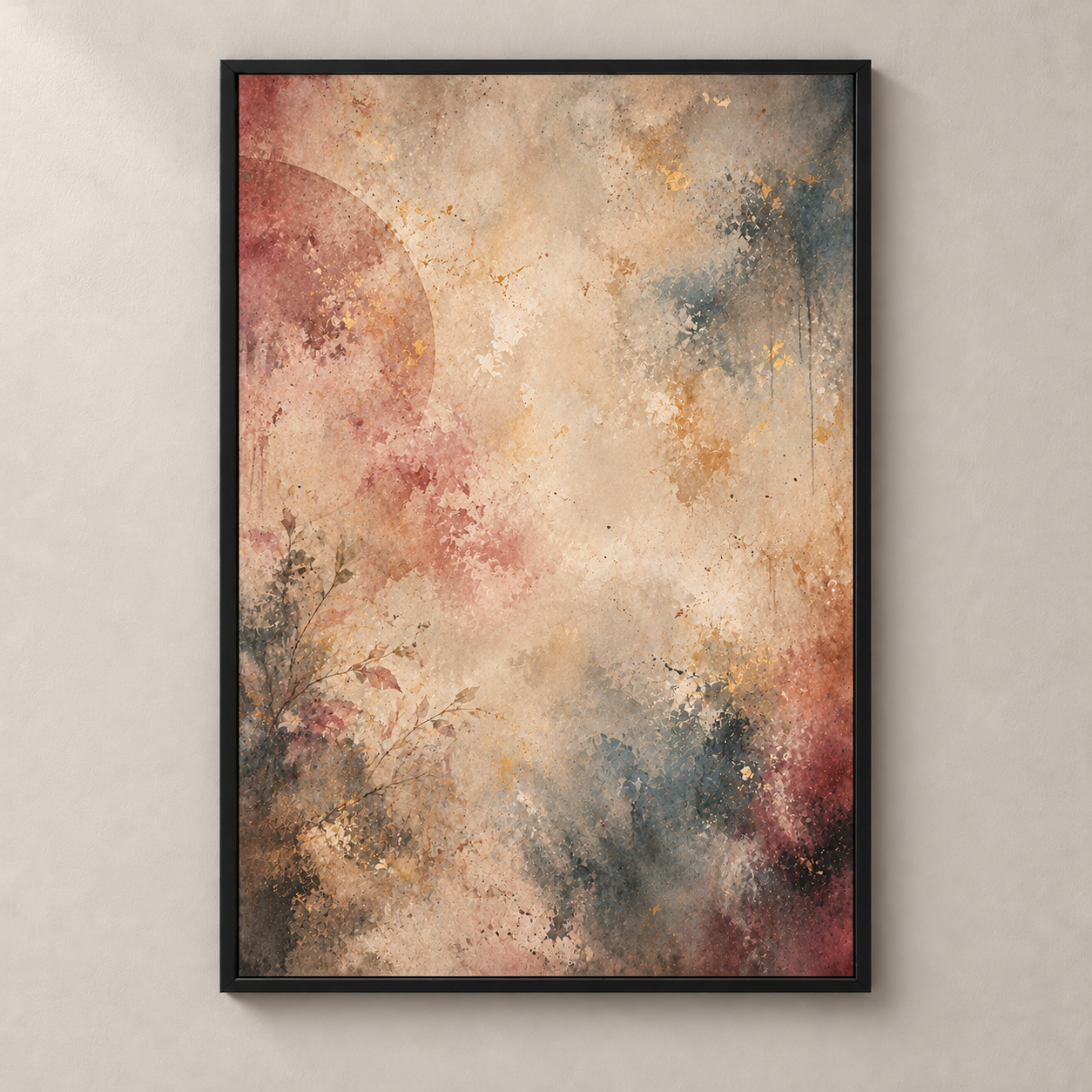 Faded Floral Dream No.4 - Poster standalone