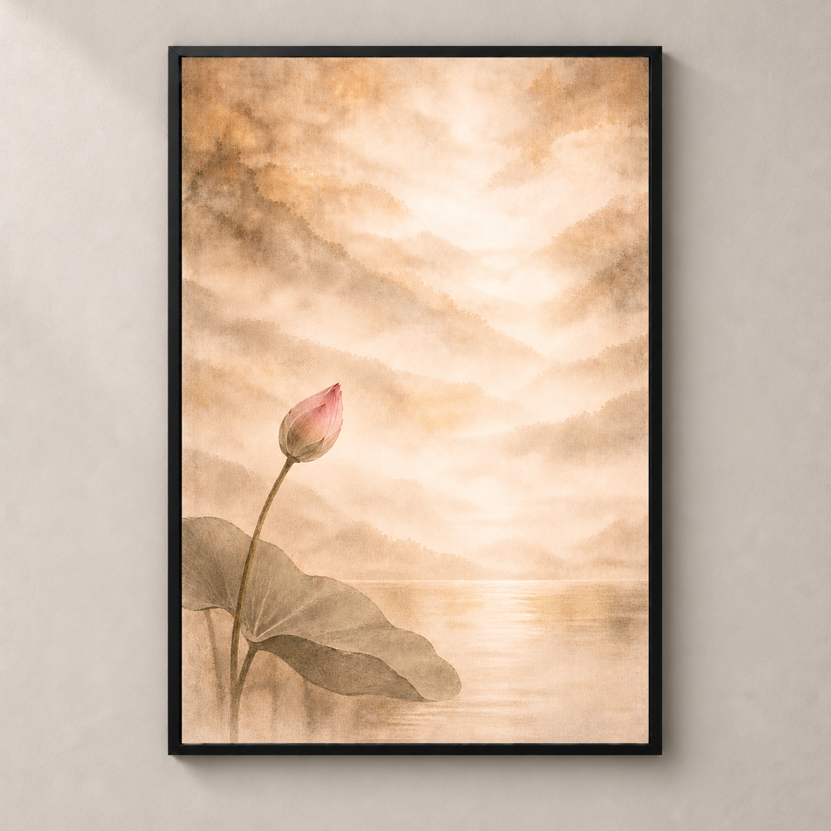 Lotus Path No.2 - Poster