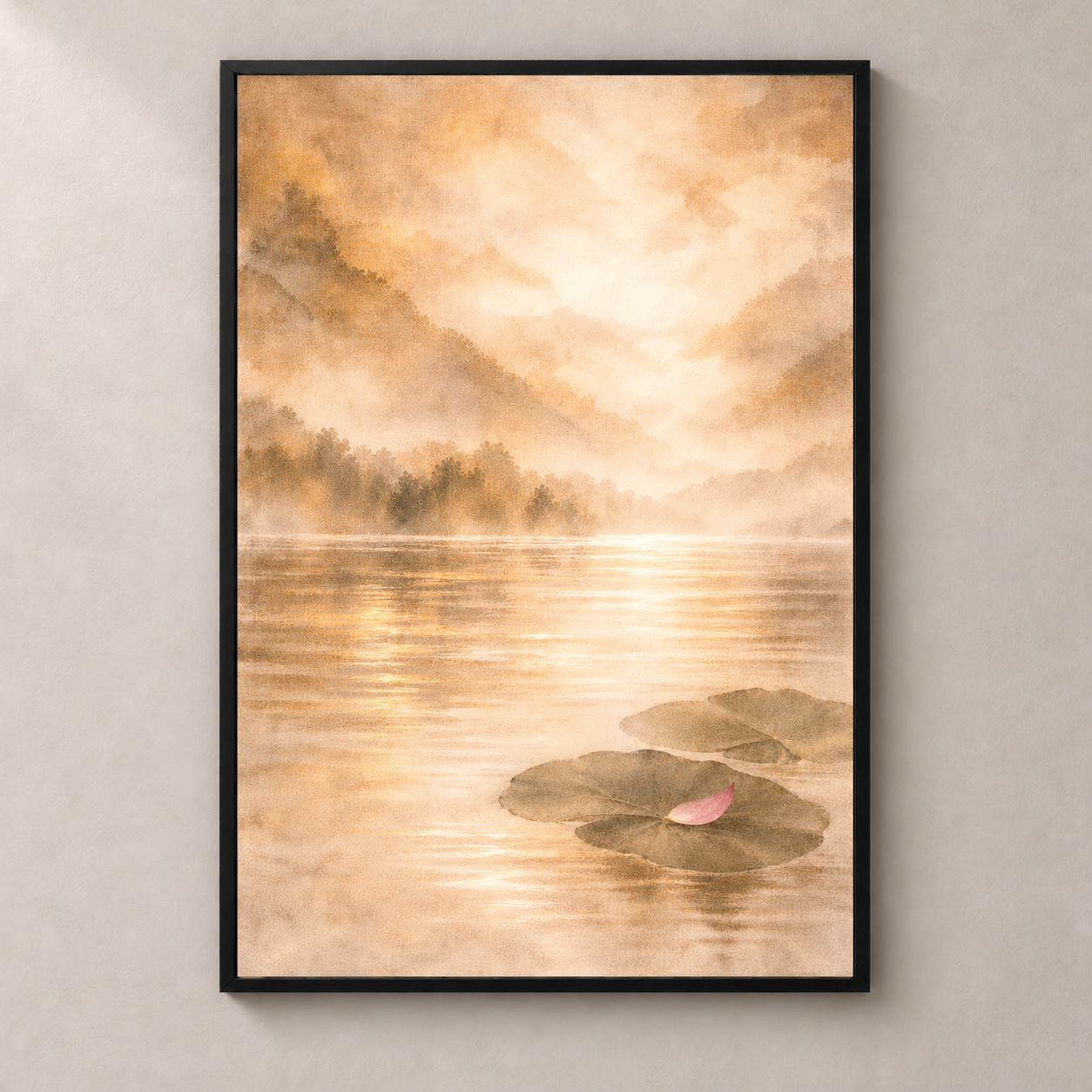 Lotus Path No.4 - Poster standalone