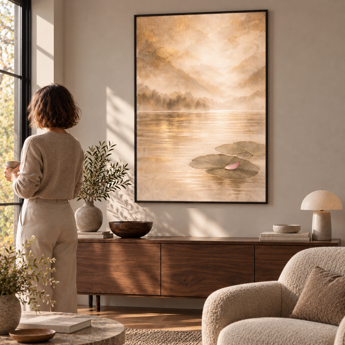 Lotus Path No.4 - Poster