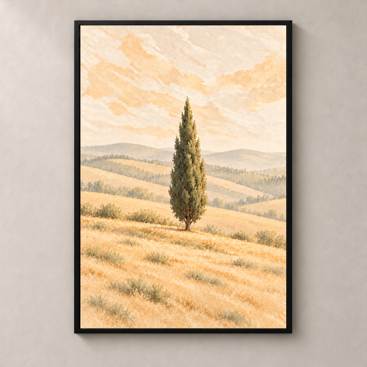 Olives in Ivory - Poster standalone