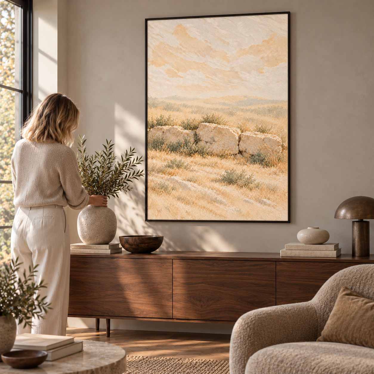 Olives in Ivory No.2 - Poster ugc