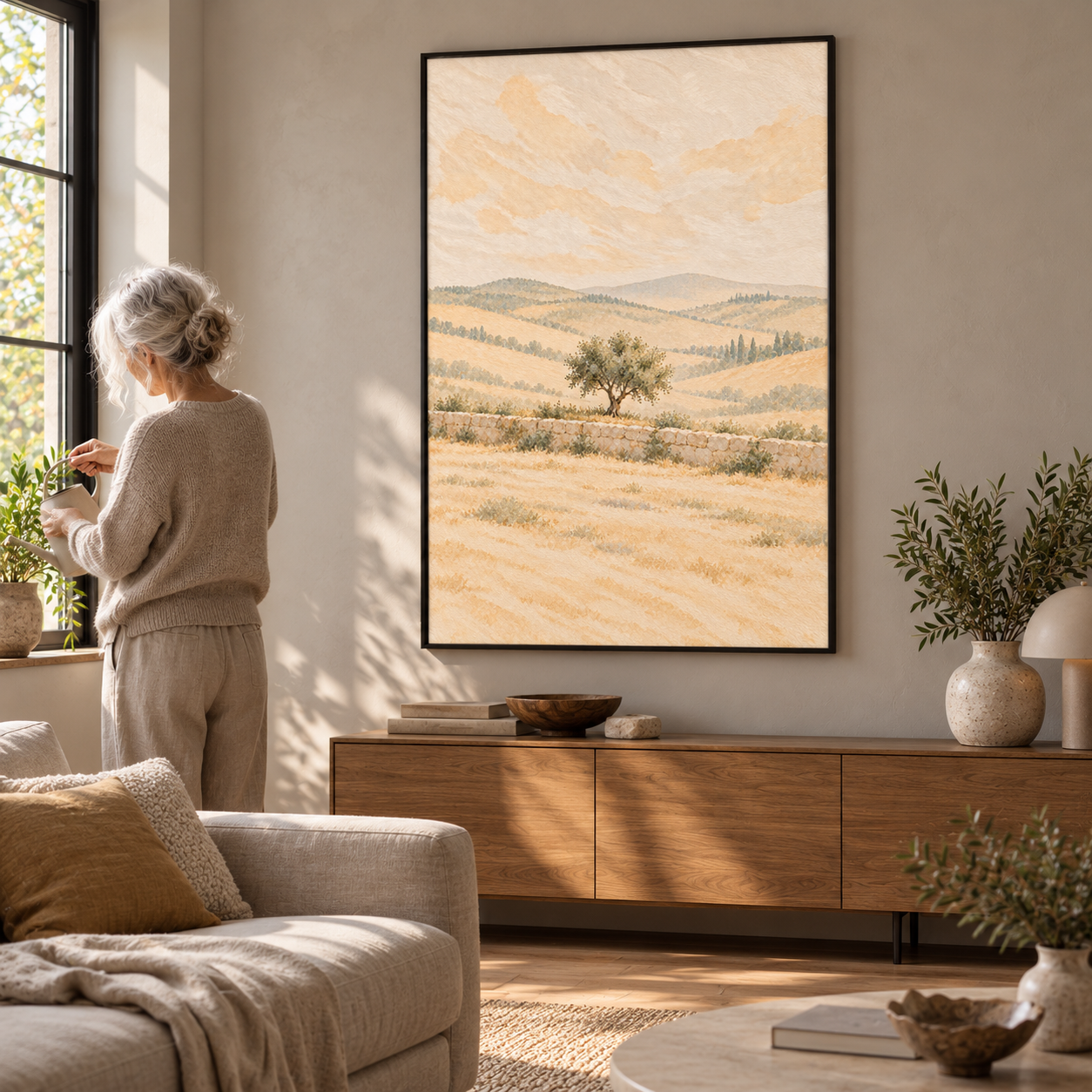 Olives in Ivory No.3 - Poster ugc