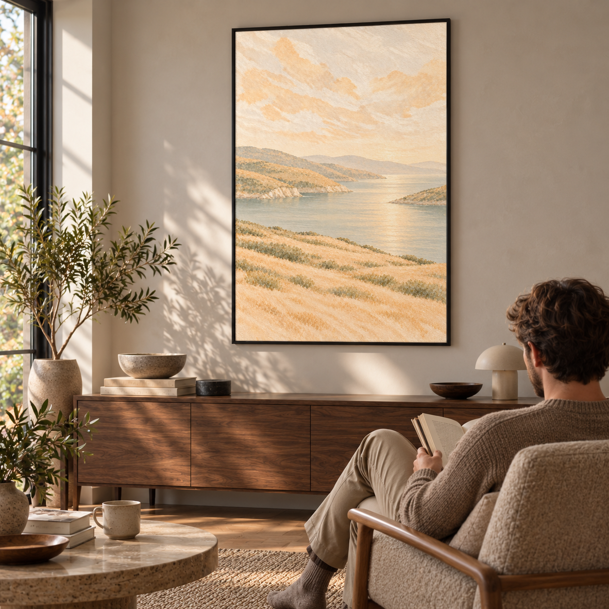Olives in Ivory No.4 - Poster ugc