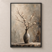 Plum Blossom on Stone - Poster standalone
