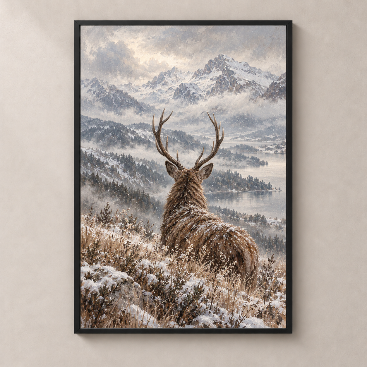 Where winter holds still - Poster standalone