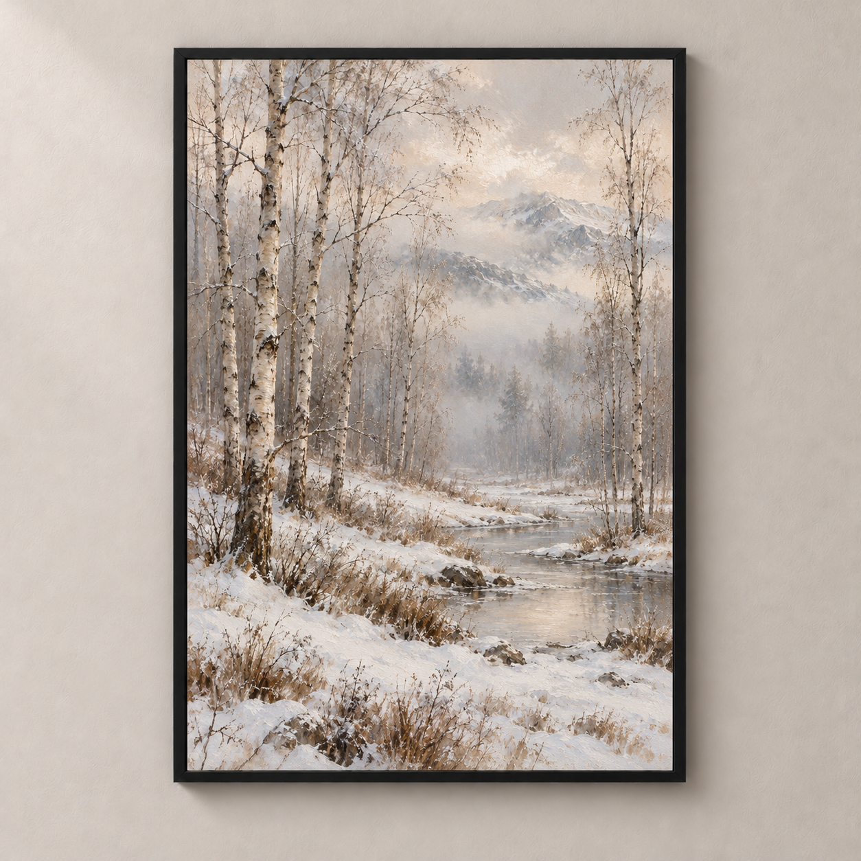 Where winter holds still No.2 - Poster standalone