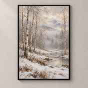 Where winter holds still No.2 - Poster standalone
