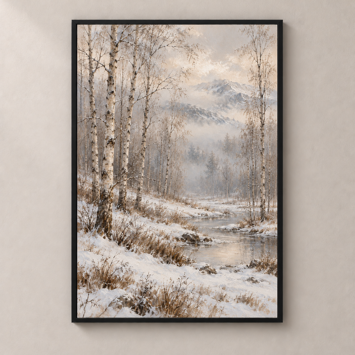 Where winter holds still No.2 - Poster