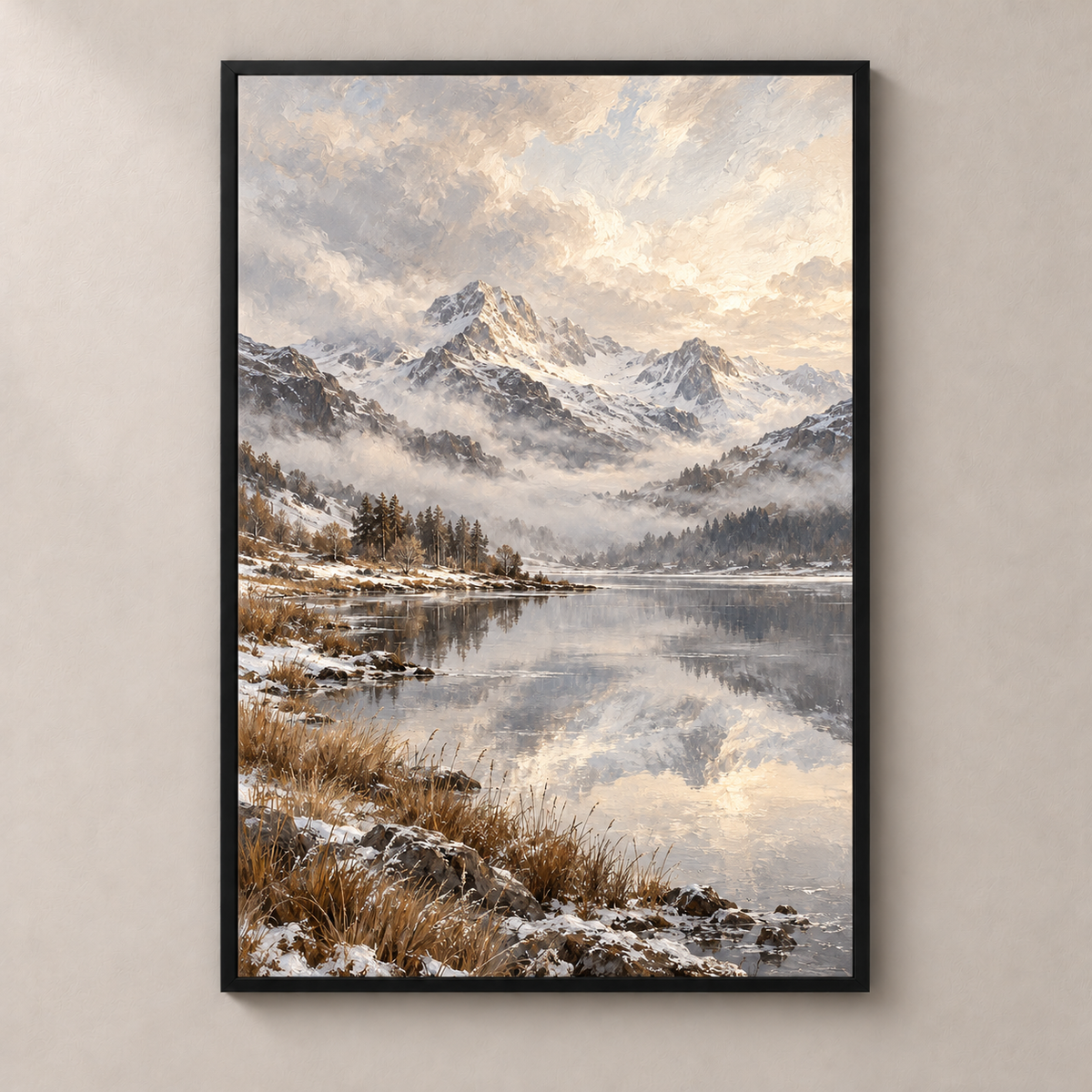 Where winter holds still No.3 - Poster