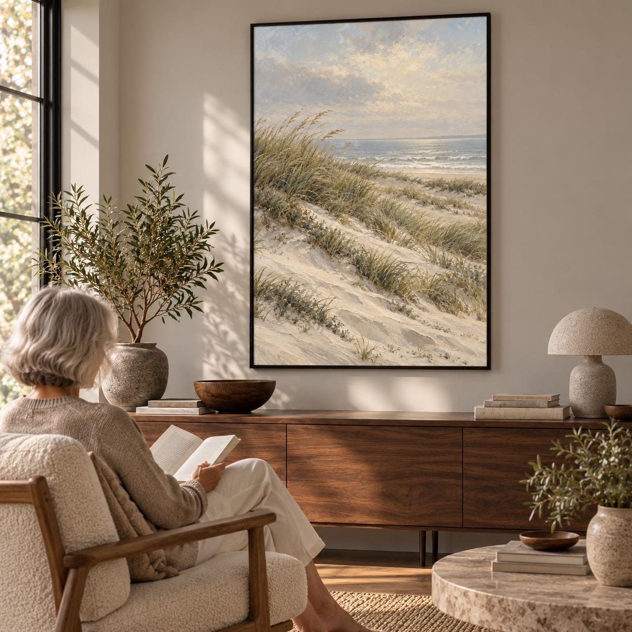 Where the Dunes Whisper No.2 - Poster ugc
