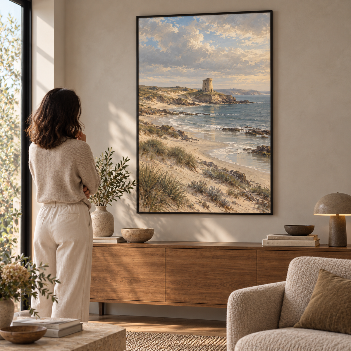 Where the Dunes Whisper No.3 - Poster