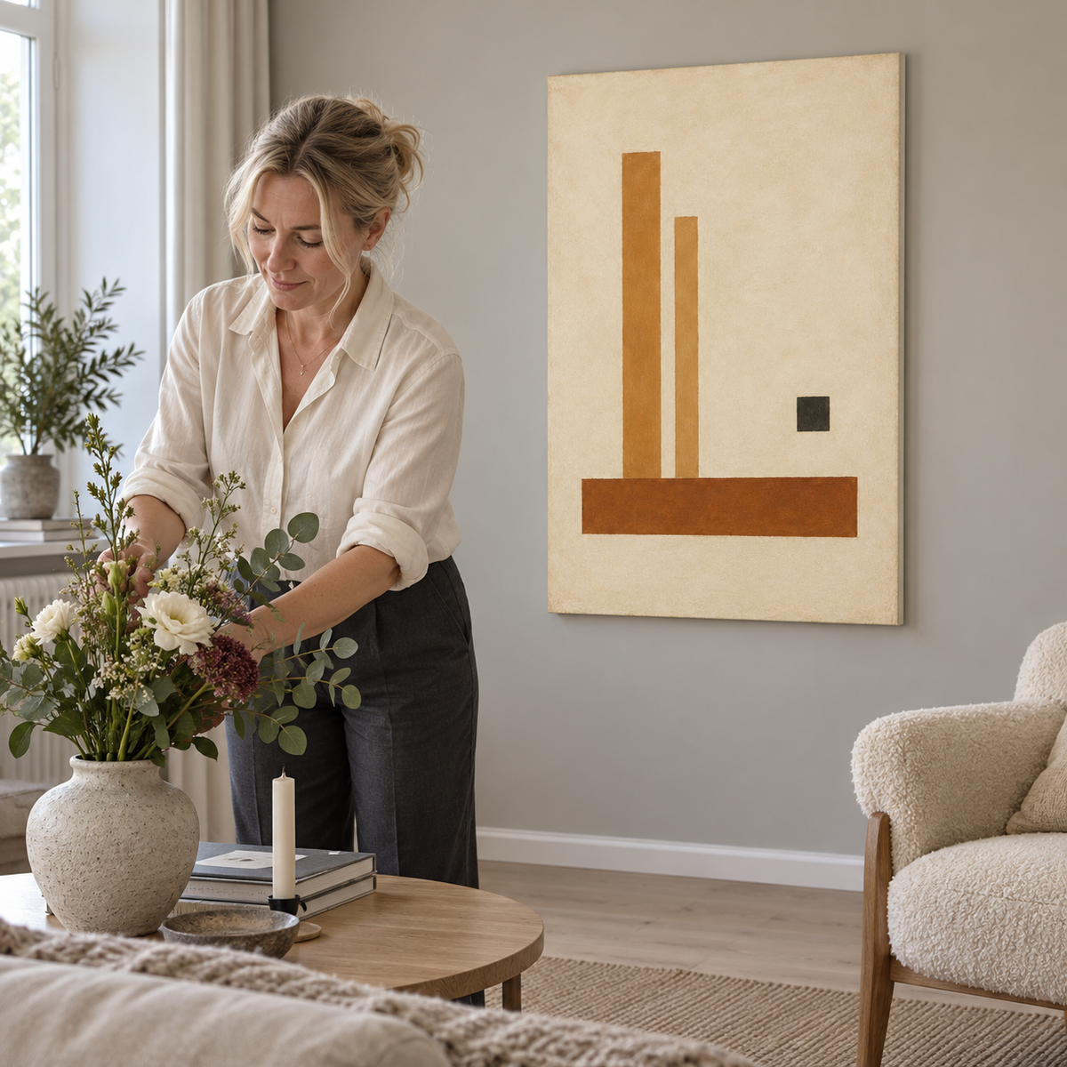 Soft Sun — Still Interval - Canvas