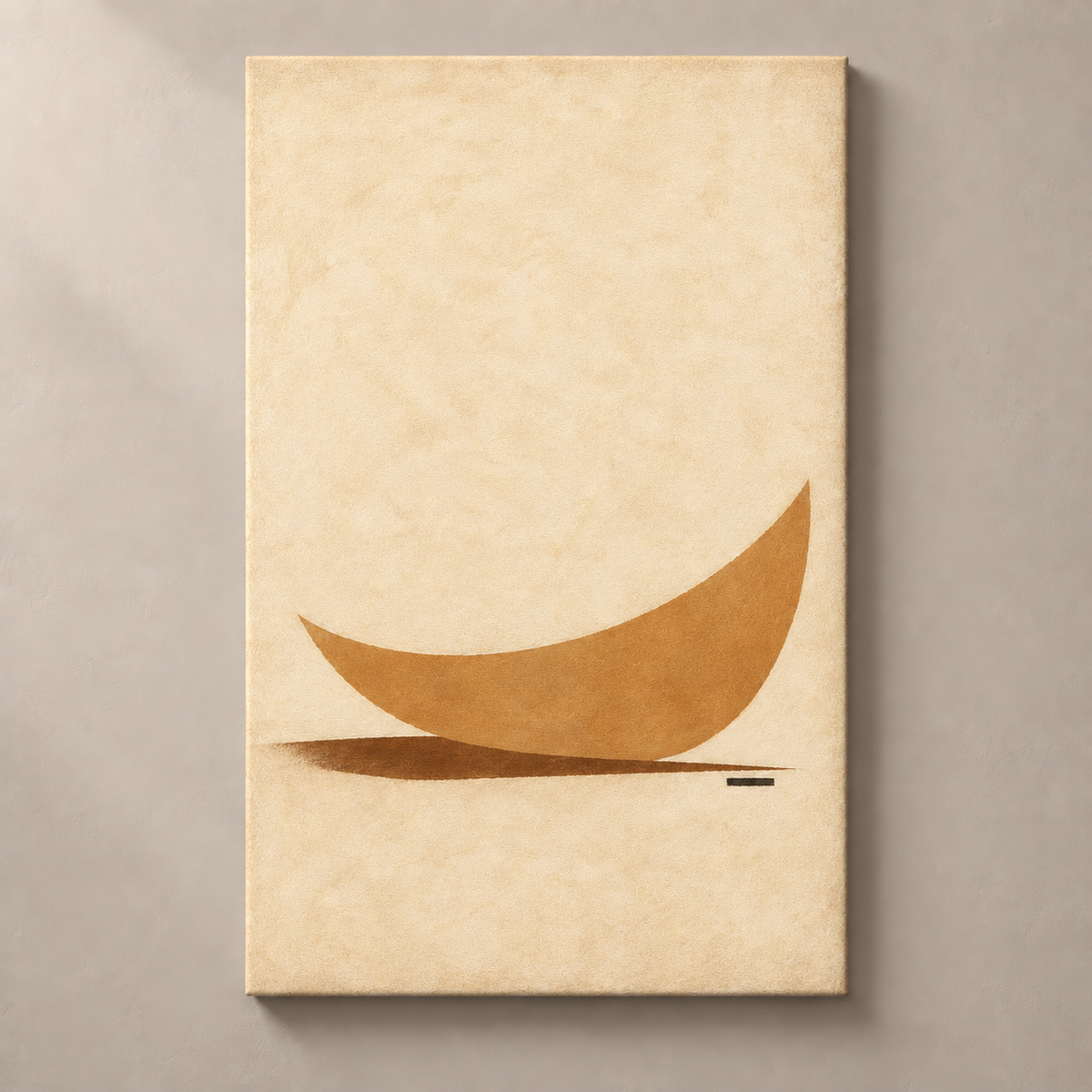 Soft Sun — Gentle Drift - Canvas