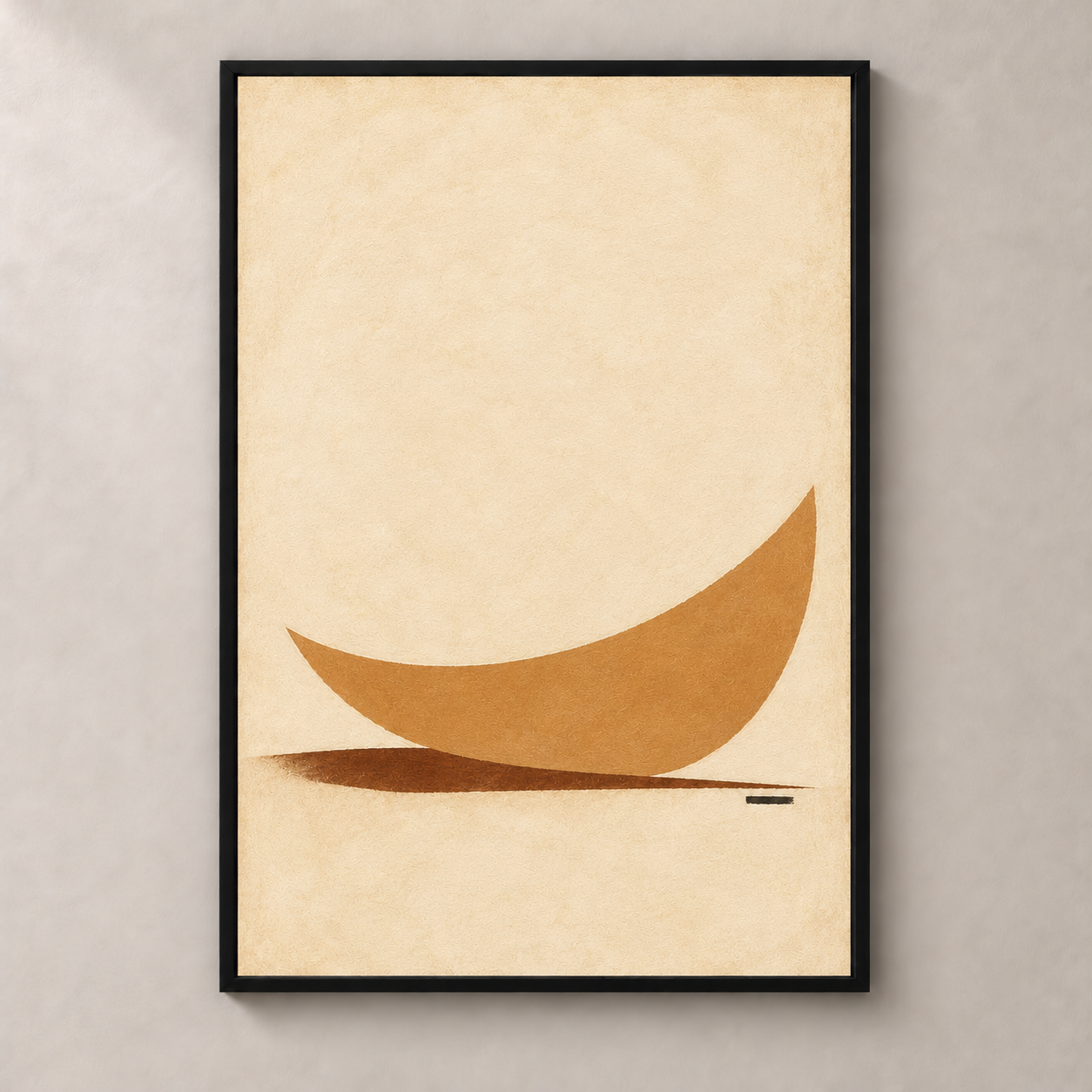 Soft Sun — Gentle Drift — poster standalone