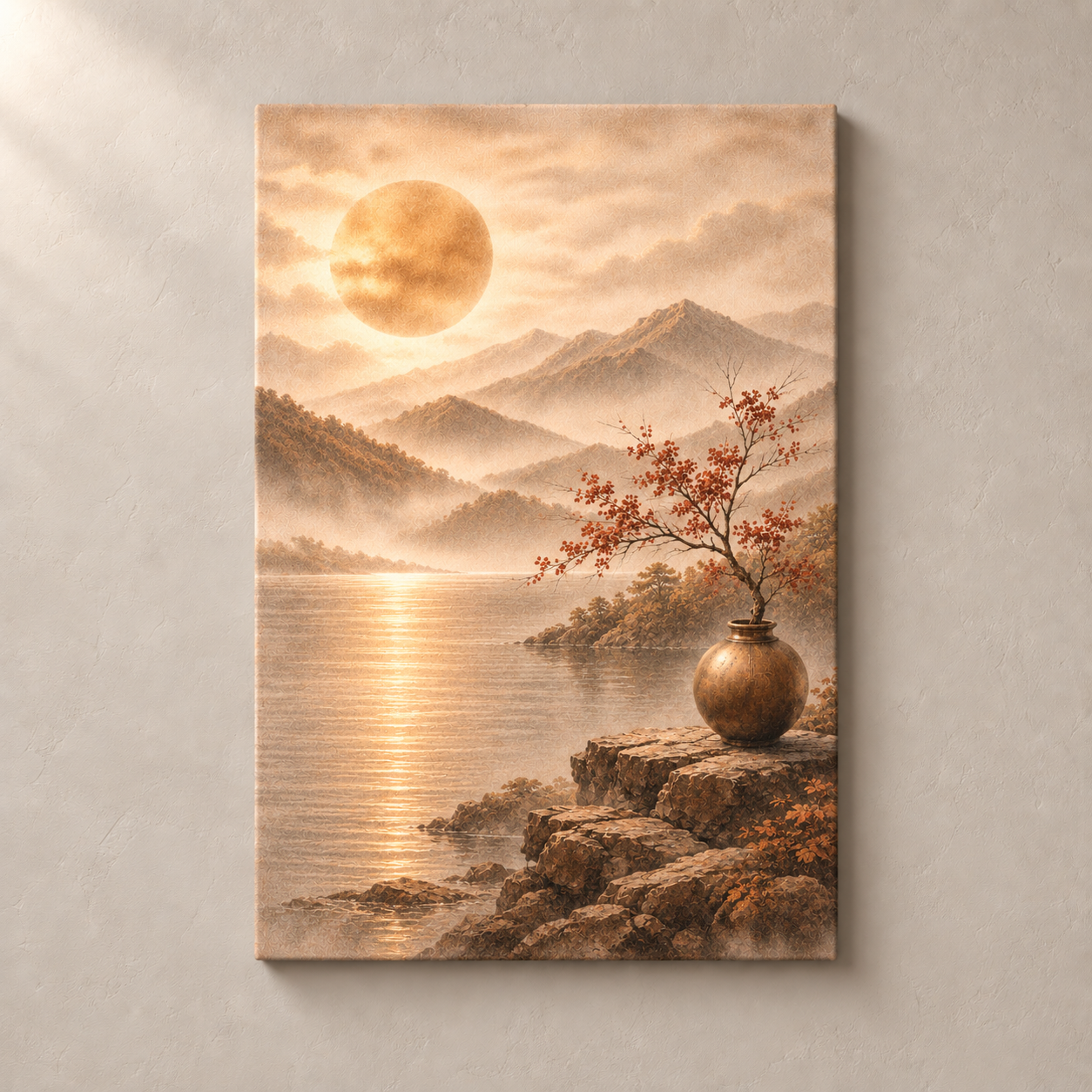 Sunlit Blossom Landscape No.3
