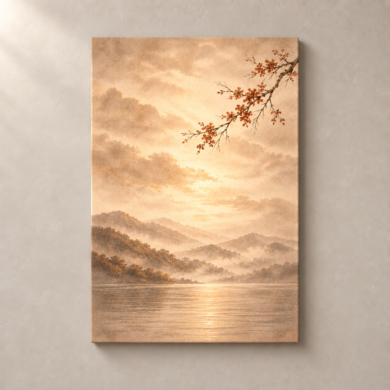 Sunlit Blossom Landscape No.4