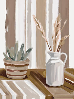 Muted Greens Modern Serenity
