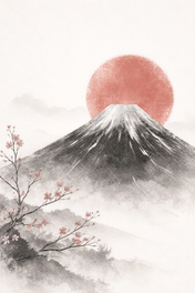 Sakura e Fuji
