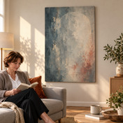 Stille der blauen Vase