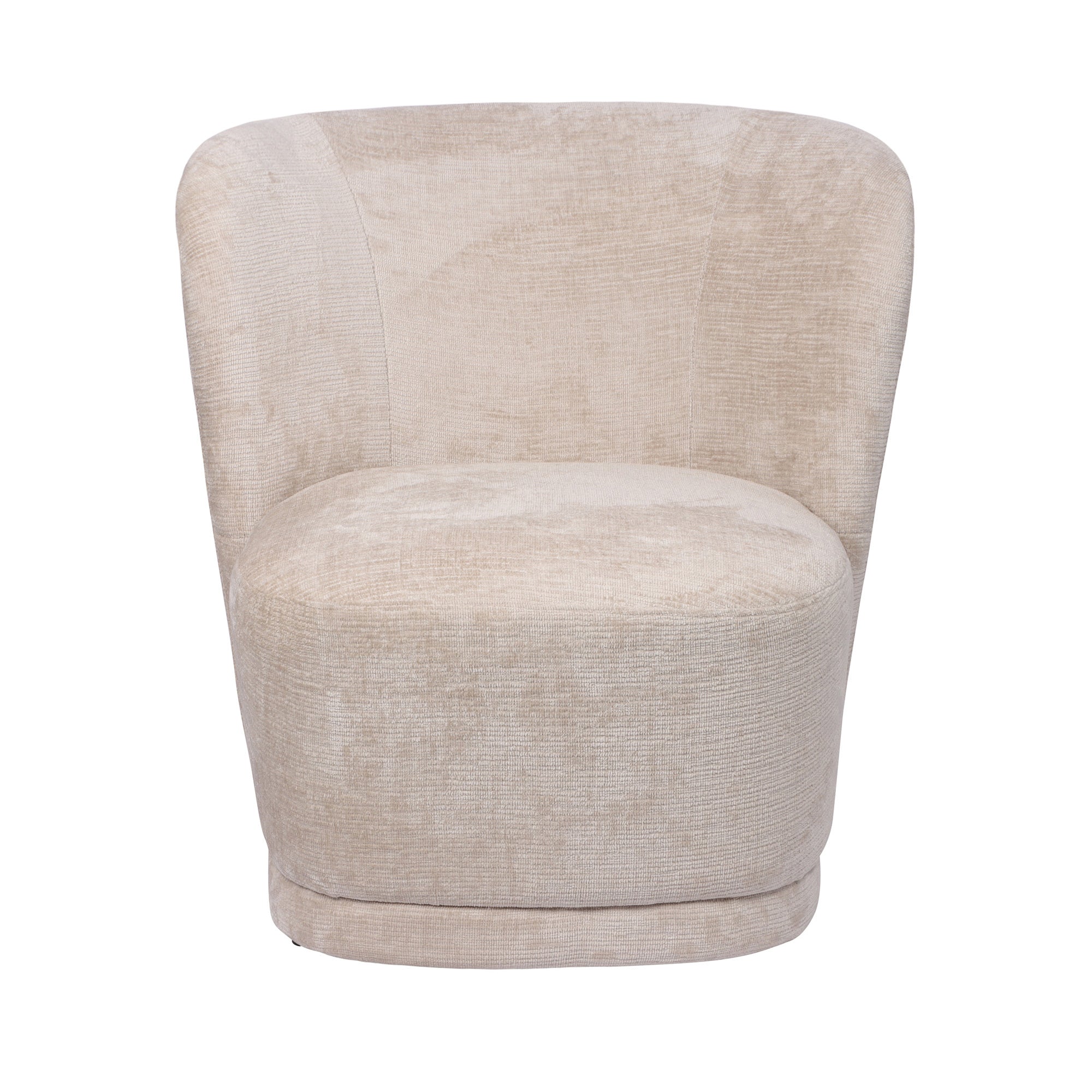 Serenella beige stoffen fauteuil