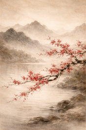 Fiori nella nebbia