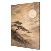 Pino al chiaro di luna