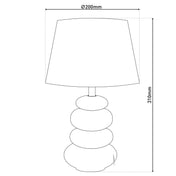 Luxury Handmade Ceramic Table Lamp for Timeless Design