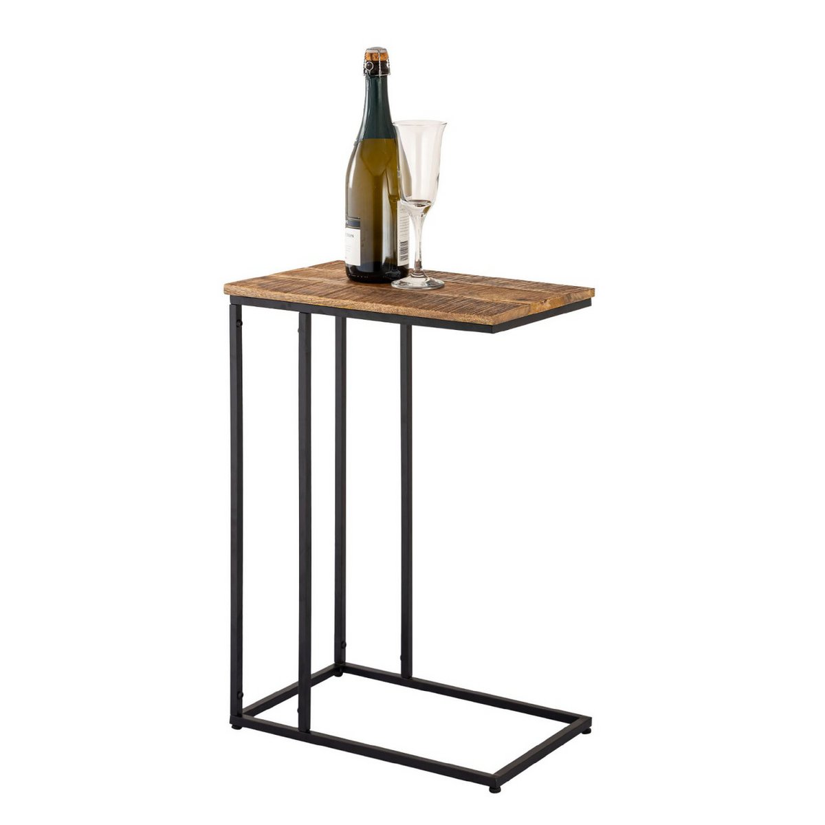 Handmade Artisan Side Table - Timeless Luxury Design 25x60cm