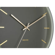 Handcrafted Luxury Artisan Wall Clock Globe - Timeless Design