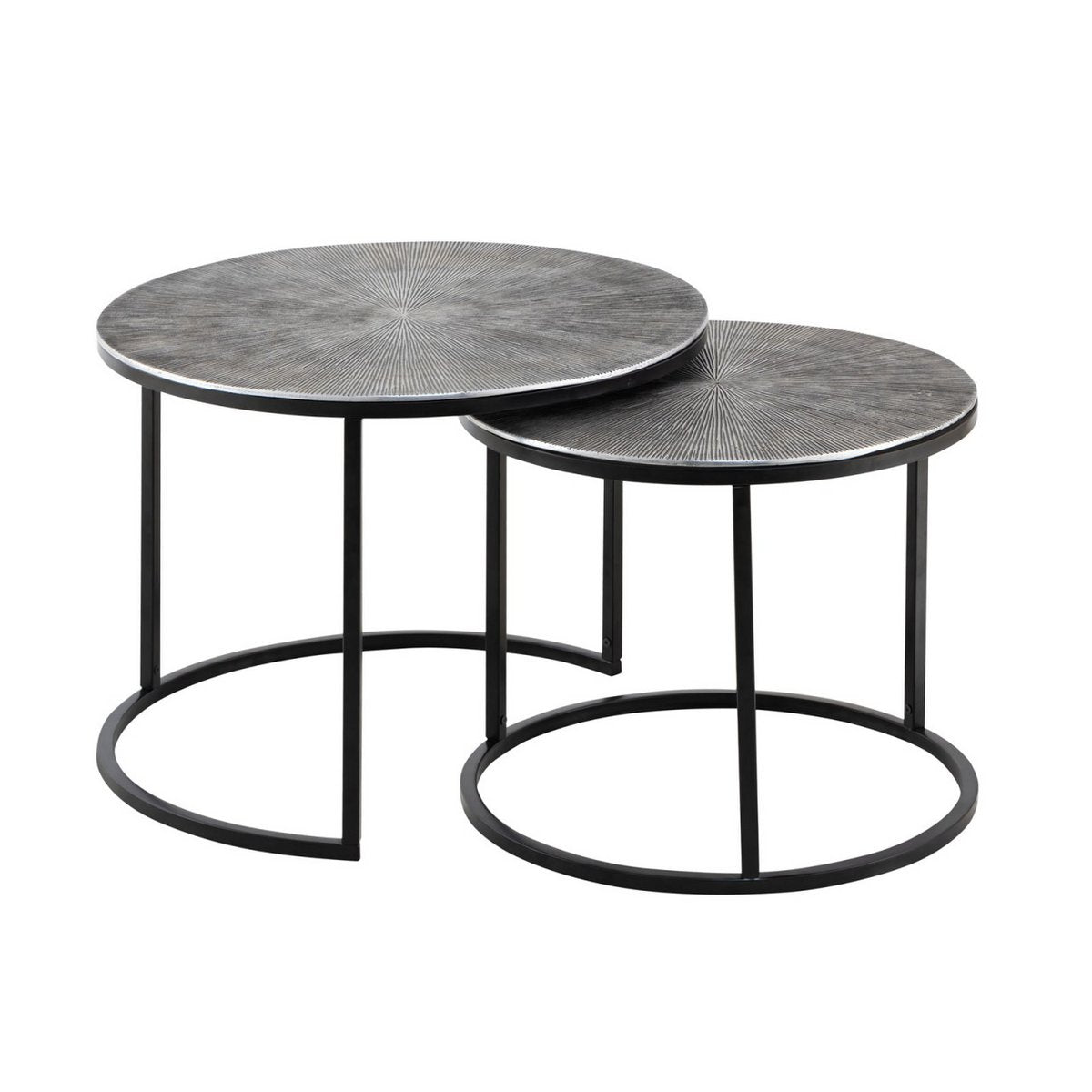 Handcrafted Luxury Coffee Table Set in Timeless Design