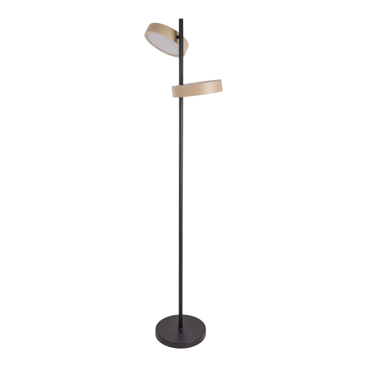 Tijdloze handgemaakte LED-vloerlamp Tessa met natuurlijk design