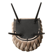 Wave armchair sand white (set)