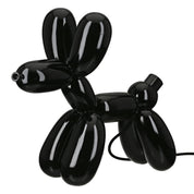 Scotty black resin table lamp
