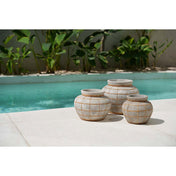 Timeless Handmade Concrete Belly Vase - Artisan Luxury Design