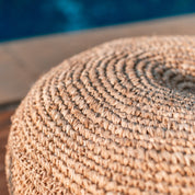 Telu raffia pouf (2 sizes)