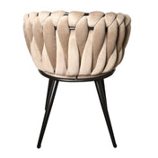 Wave armchair sand white (set)