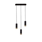 Tijdloze handgemaakte zwarte metalen hanglamp - Artisan Design