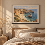 Algarve in Soft Light - horizontal poster lifestyle