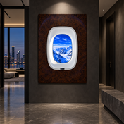 Alpine Passage — Penthouse hallway interior mockup