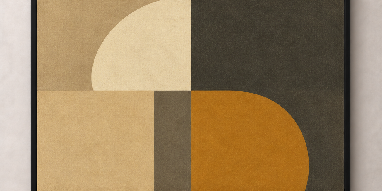 Amber dusk horizontal poster standalone